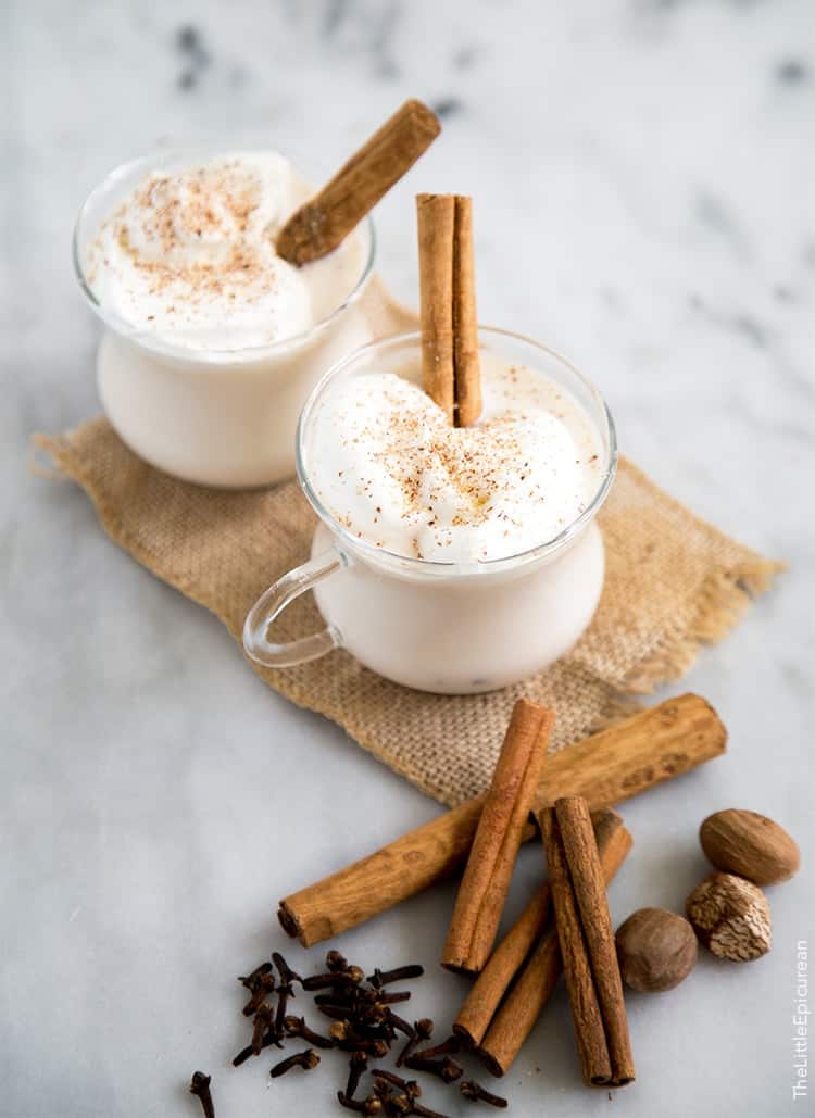 Milk Punch (Spiced Milk with Whiskey)
