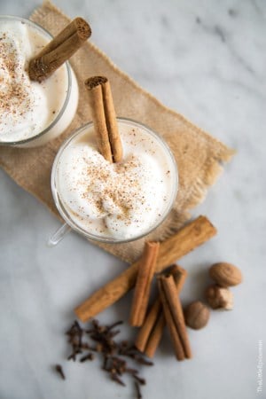 Milk Punch (Spiced Milk with Whiskey)
