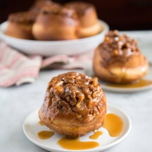 Caramel Walnut Sticky Buns