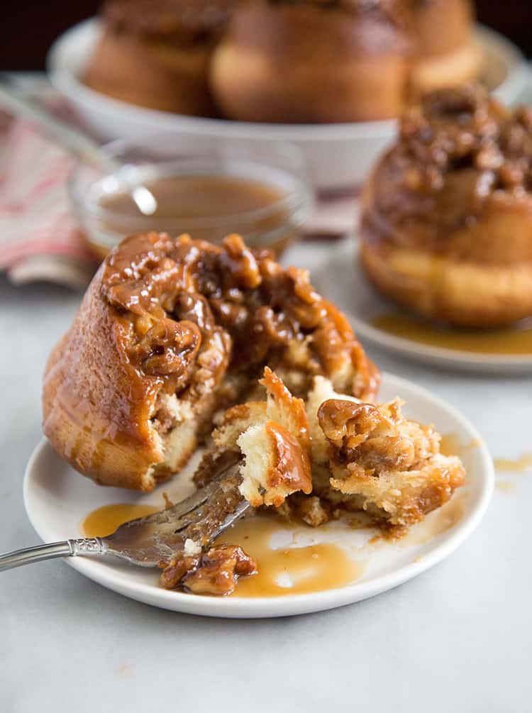 Caramel Walnut Sticky Buns