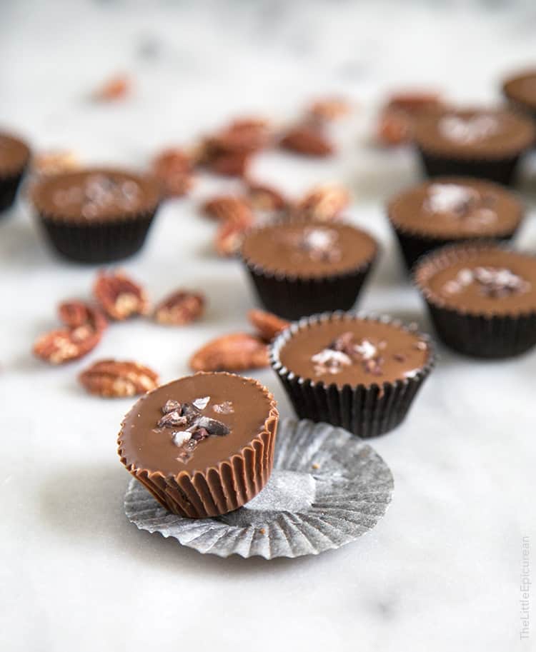 Milk Chocolate Pecan Cups