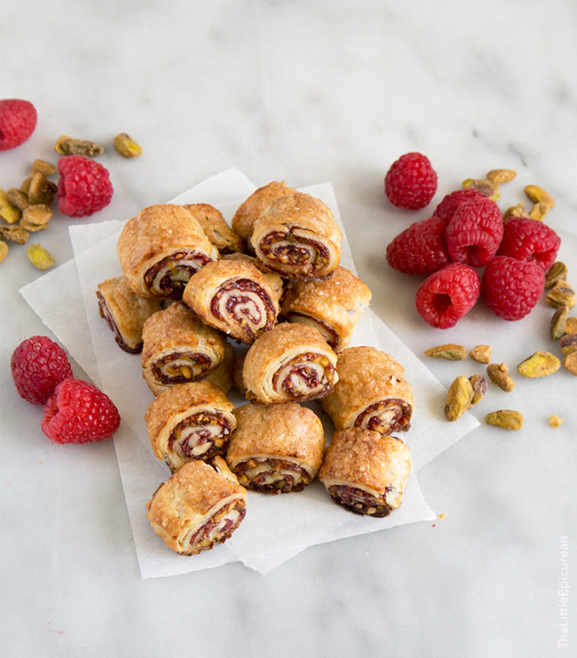 Zaros Rugelach Raspberry Raspberry Rugelach- The Little Epicurean