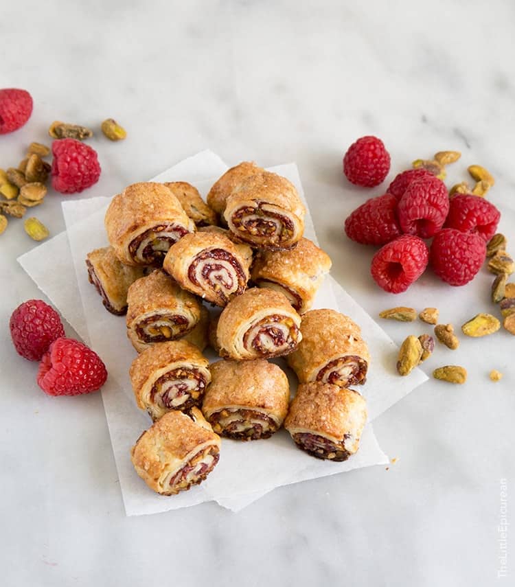 Raspberry Rugelach