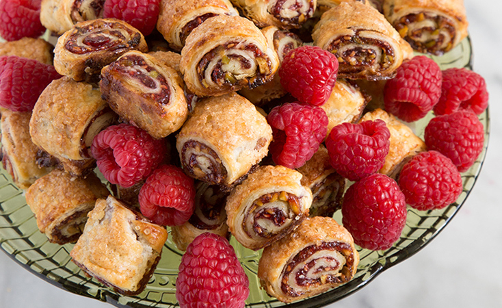 Raspberry Rugelach