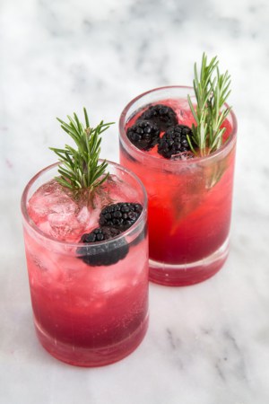 Rosemary Blackberry Limonata Cocktail