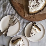 Banana Butterscotch Almond Tart