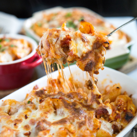 Cheesy Baked Pasta