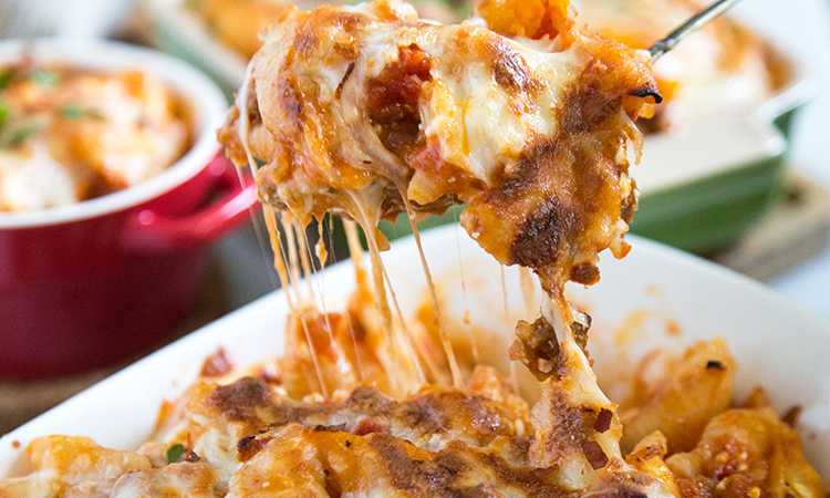 Cheesy Baked Pasta