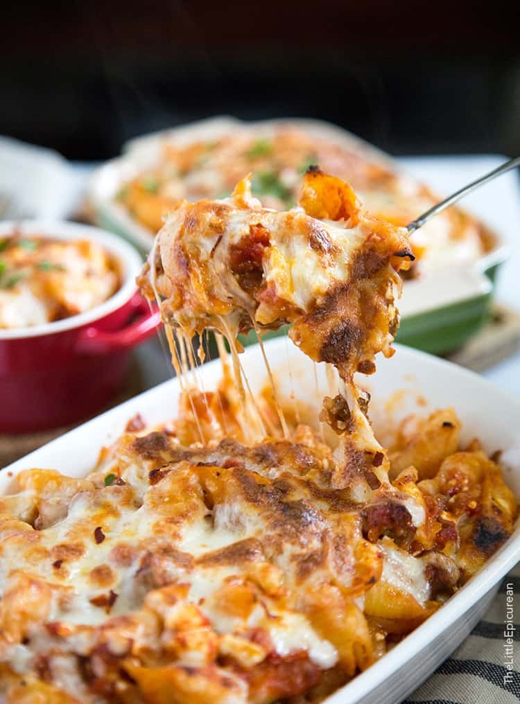 Cheesy Baked Pasta