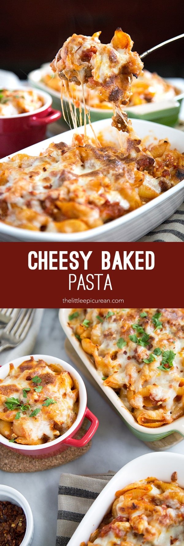 Cheesy Baked Pasta