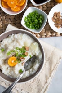 Chicken Arroz Caldo (Filipino Rice Porridge)