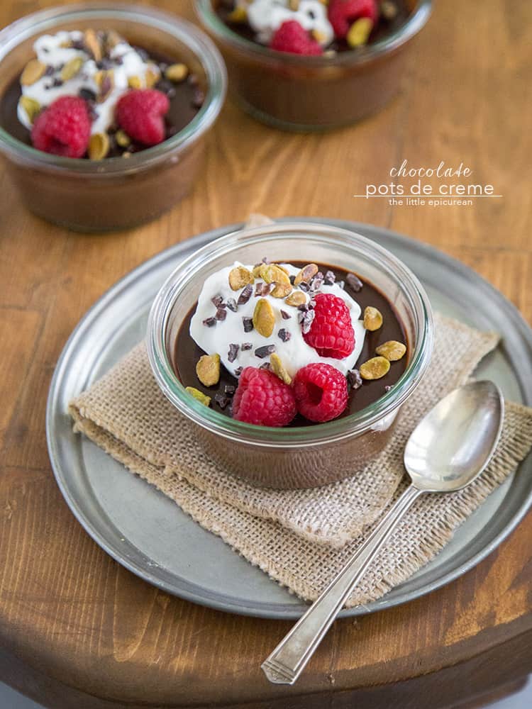 Chocolate Pots de Creme