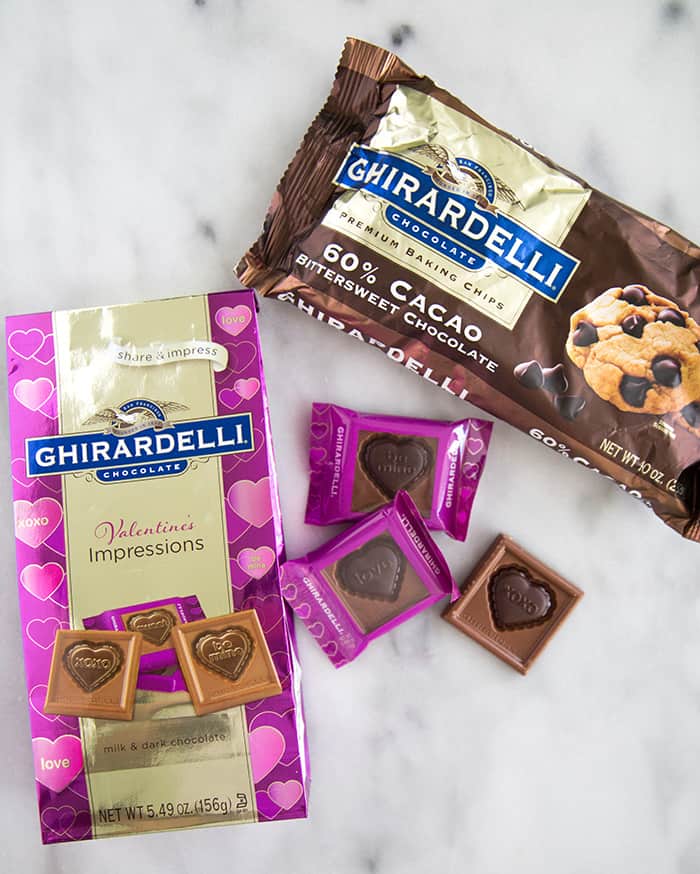 Ghirardelli Valentine's Day Ice Cream