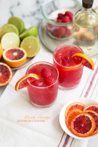 Blood Orange Bourbon Cocktail