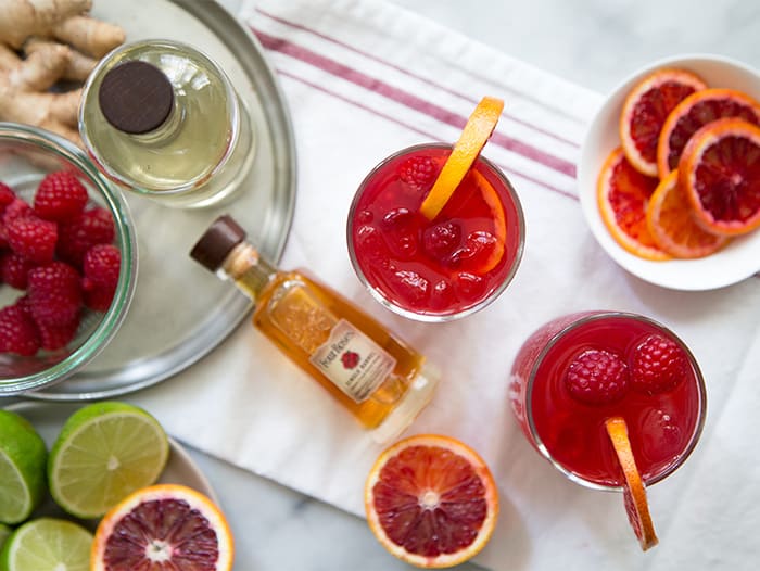 Blood Orange Bourbon Cocktail