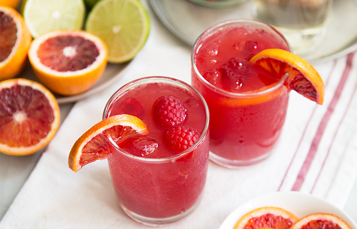 Blood Orange Bourbon Cocktail