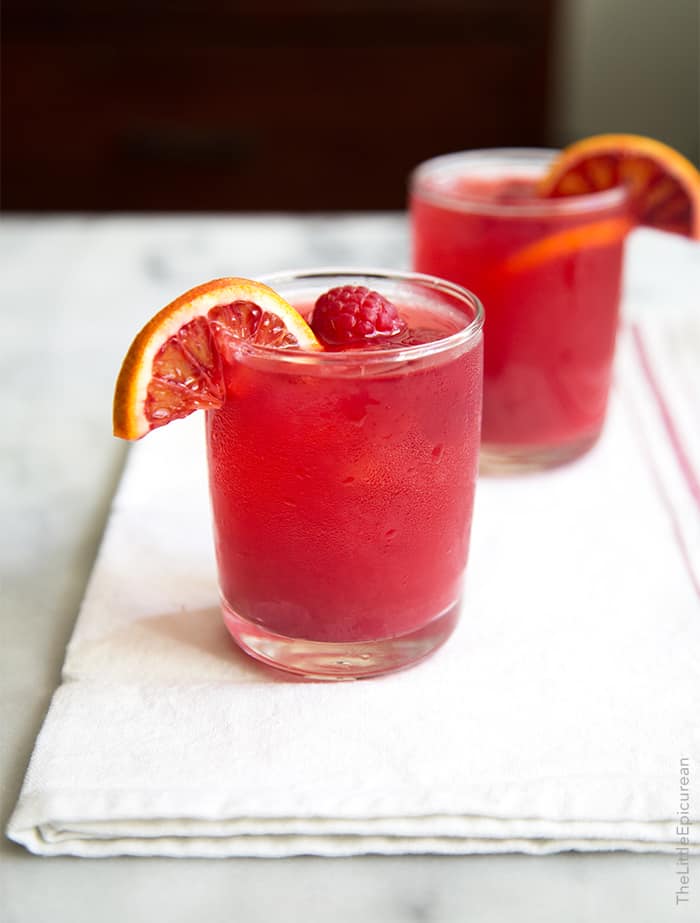 Blood Orange Bourbon Cocktail