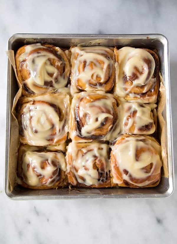 Coconut Jam Cinnamon Rolls | the little epicurean