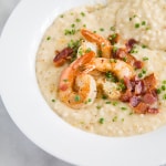 Shrimp and Oatmeal "Grits" | the little epicurean