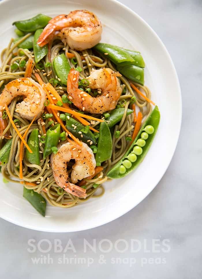 Soba Soup With Shrimp and Greens Recipe