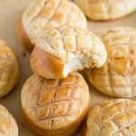 Japanese Melon Pan | the little epicurean