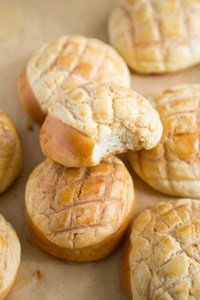 Japanese Melon Pan | the little epicurean