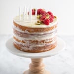 Coconut Raspberry Cake | the little epicurean