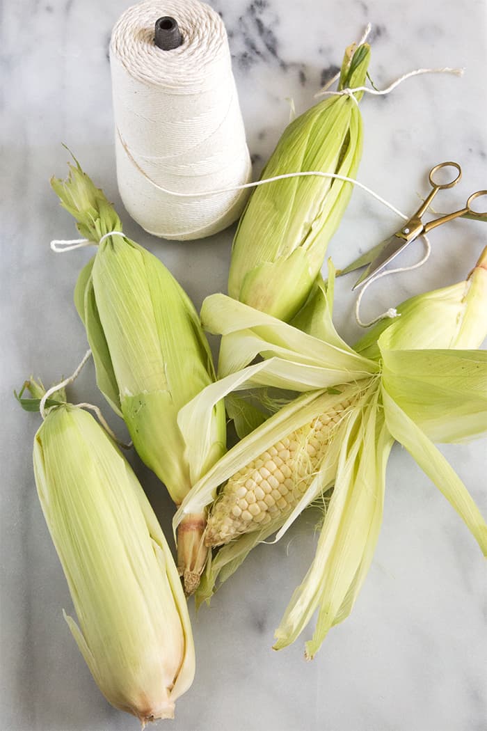 Roasted Corn with miso butter | the little epicurean