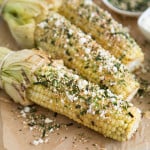 Roasted Corn with miso butter | the little epicurean