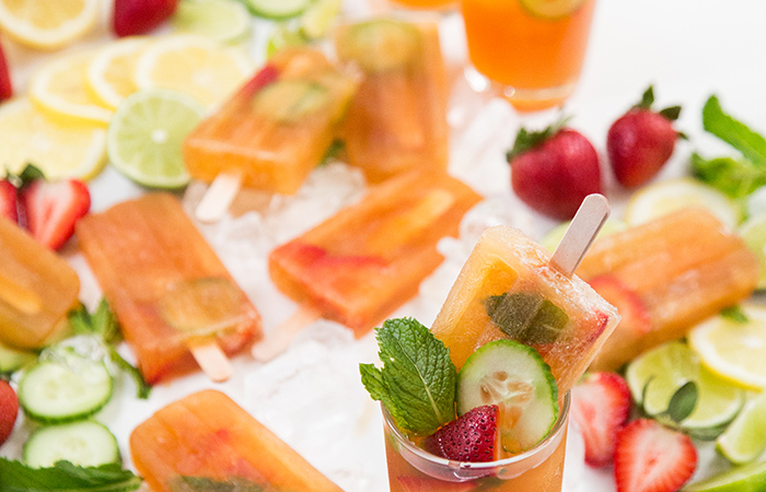 Pimm's Popsicles | the little epicurean