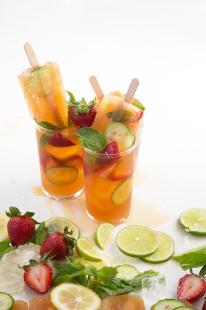 Pimm's Popsicles | the little epicurean