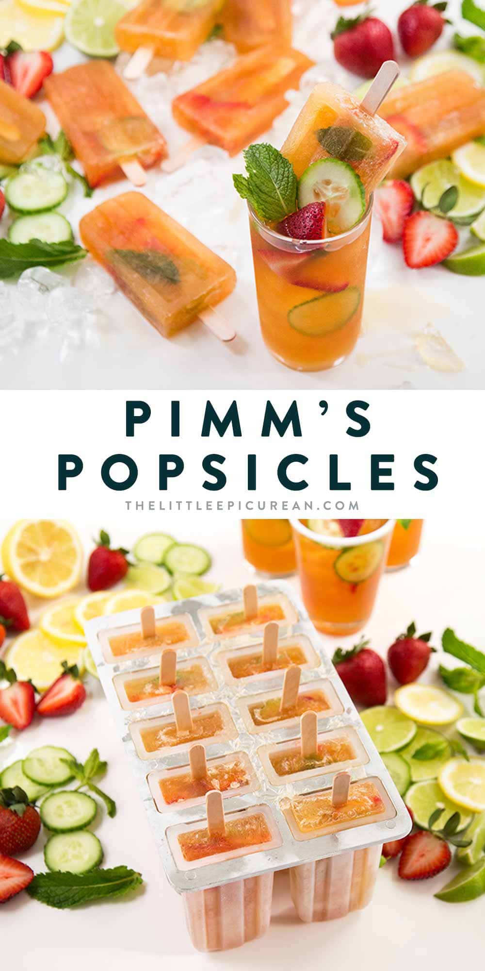 Pimm's Popsicles