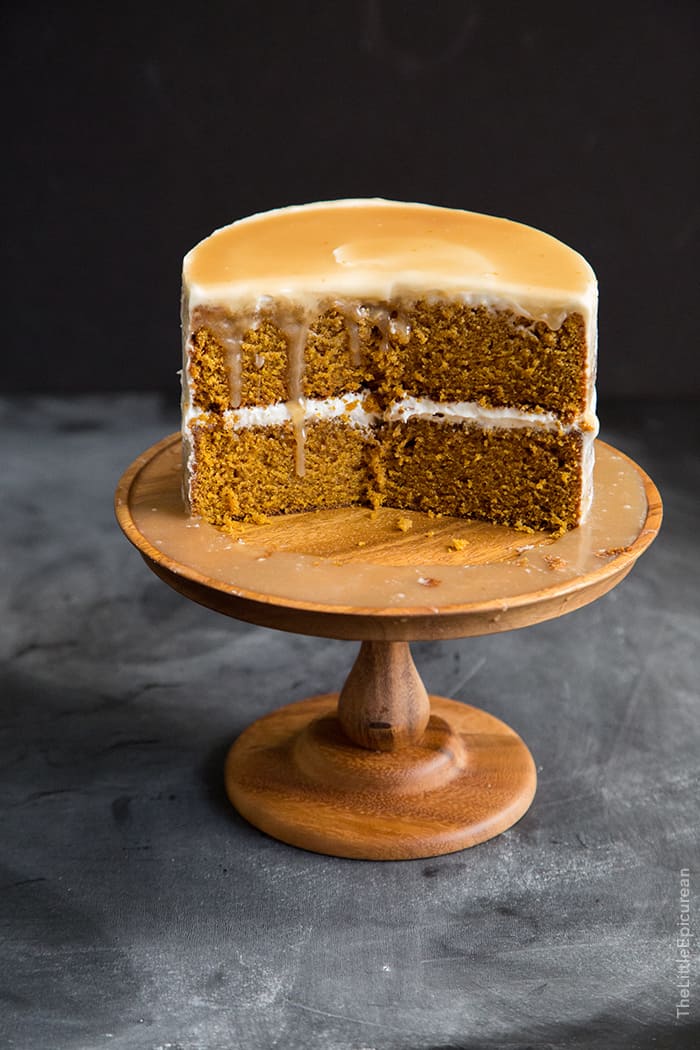 Butterscotch Pumpkin Cake | the little epicurean