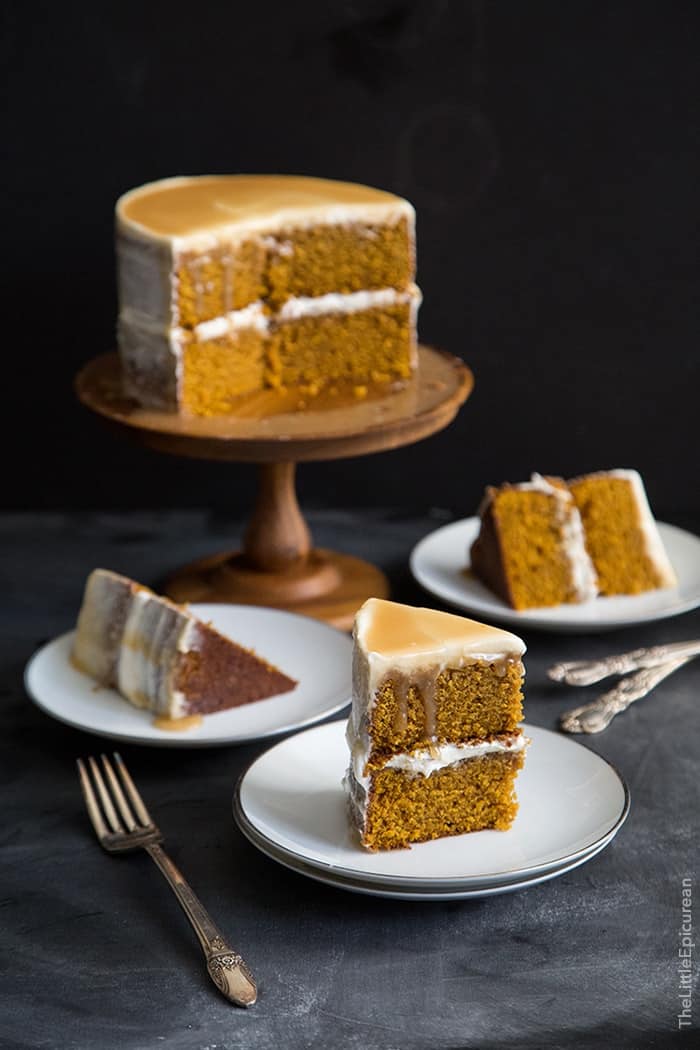 Butterscotch Pumpkin Cake | the little epicurean