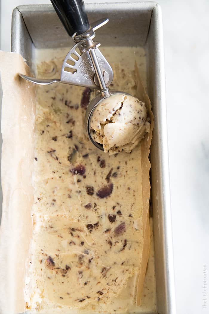 Caramelized Fig and Chocolate Chunk Ice Cream