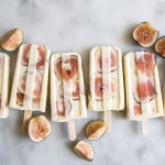 Whiskey Yogurt Fig Popsicles | the little epicurean