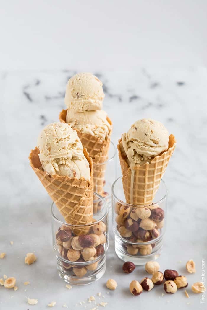Maple Hazelnut Ice Cream