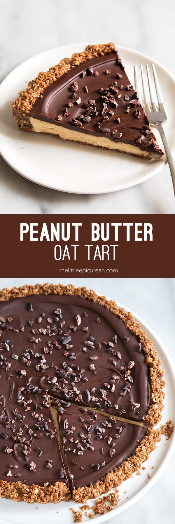 Peanut Butter Oat Tart