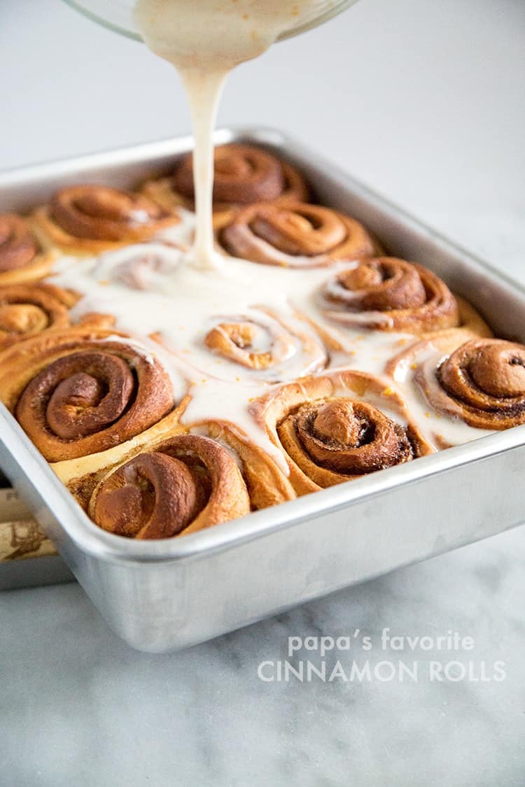 Papa's Favorite Cinnamon Rolls