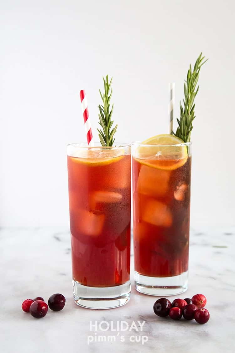 Holiday Pimm's Cup