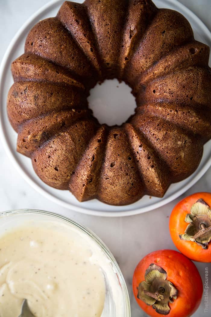 Lauwarmer Kakikuchen Kuchen Mit Persimone - Rezepte Suchen
