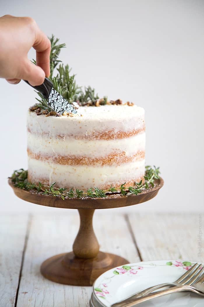 Rosemary Lemon Cake