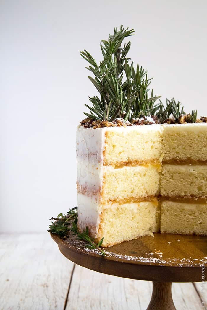 Rosemary Lemon Cake