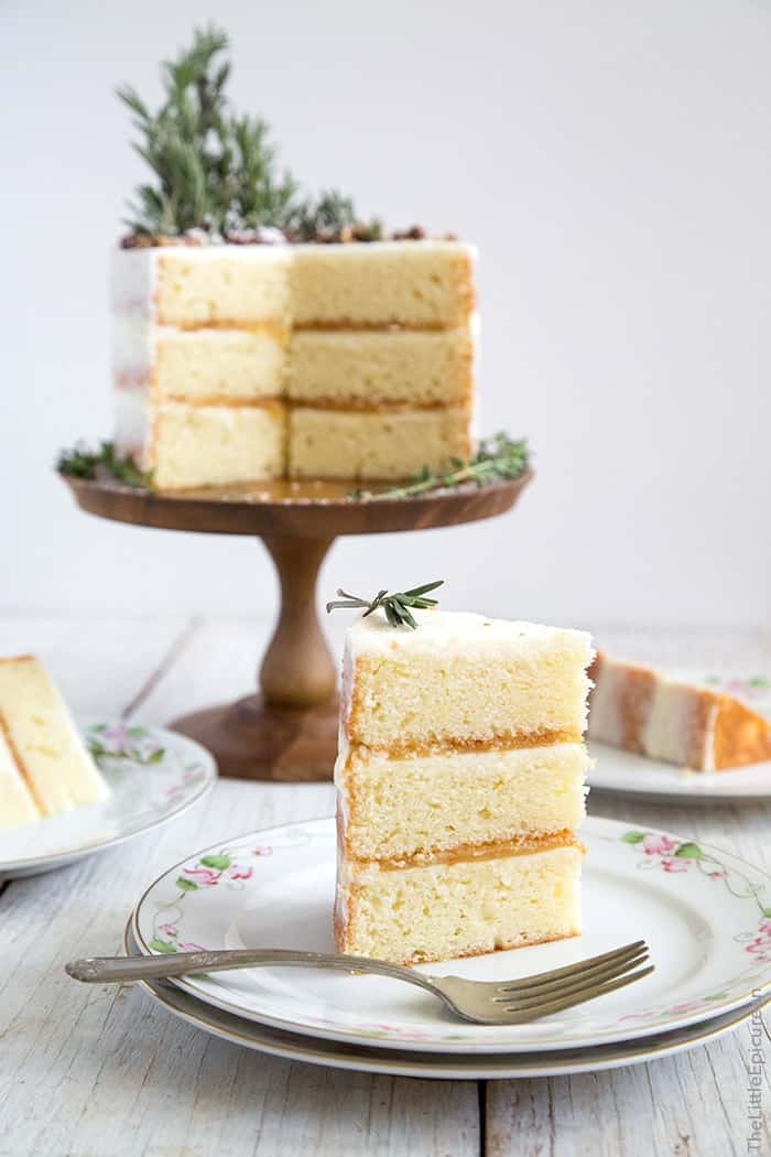 Rosemary Lemon Cake