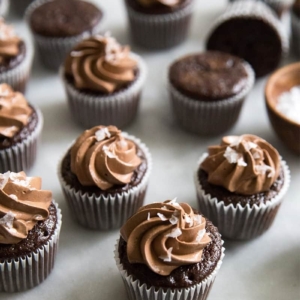 Mini Chocolate Cupcakes