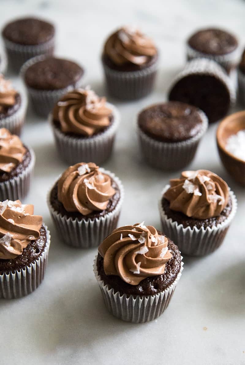 Mini Chocolate Cupcakes