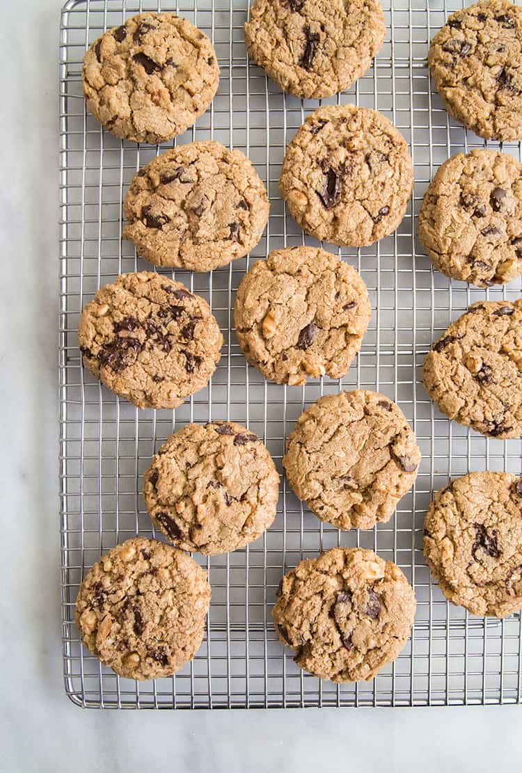 Chocolate Chunk Oatmeal Cookies 