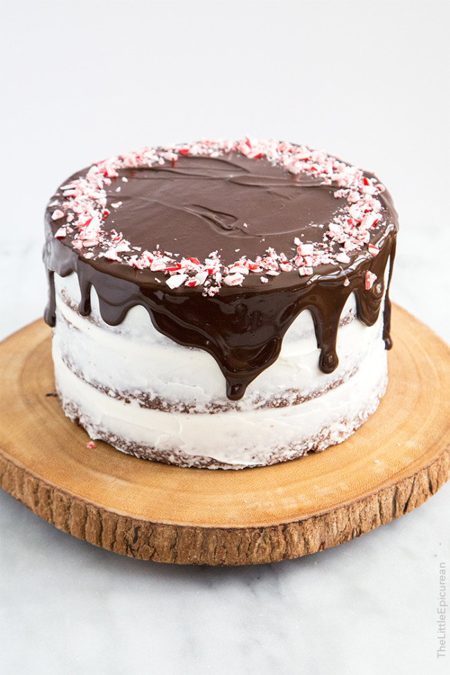 Chocolate Peppermint CakeThe Little Epicurean