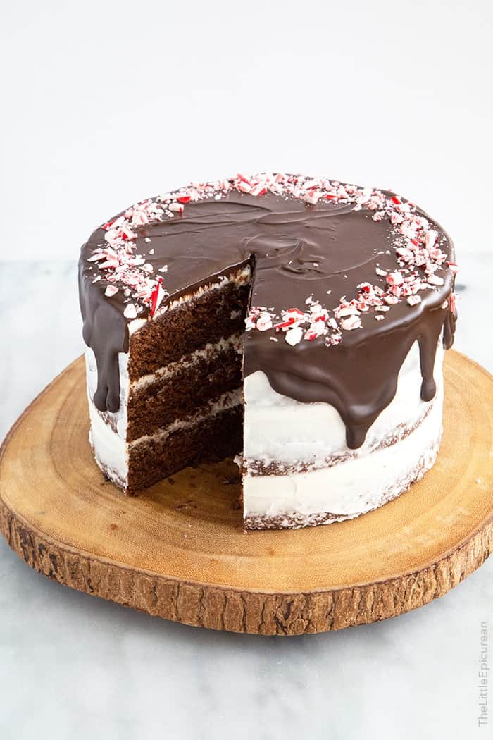 Chocolate Peppermint Cake