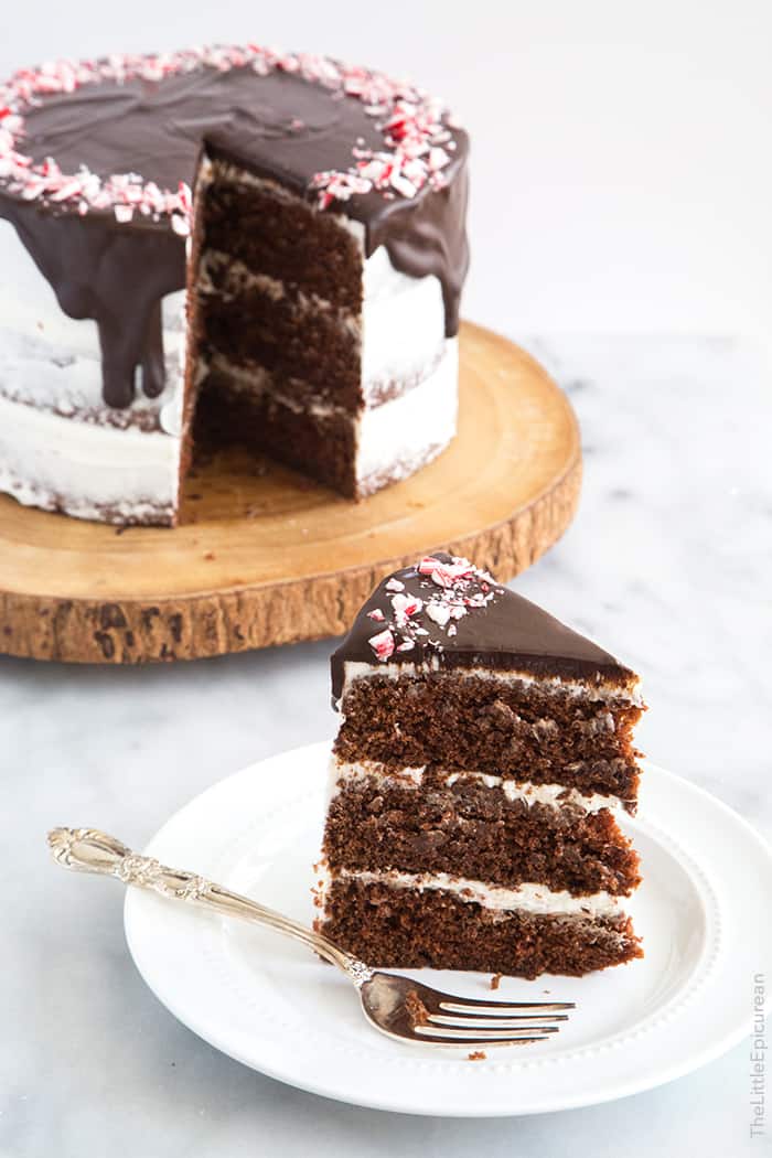 Chocolate Peppermint Cake